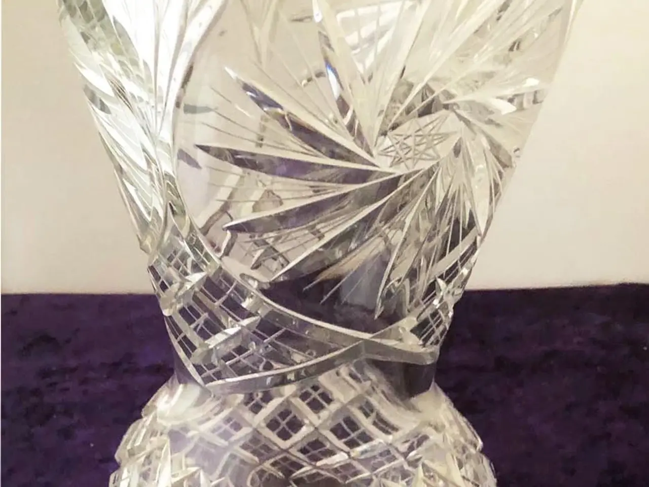 Billede 1 - Flot Krystal vase
