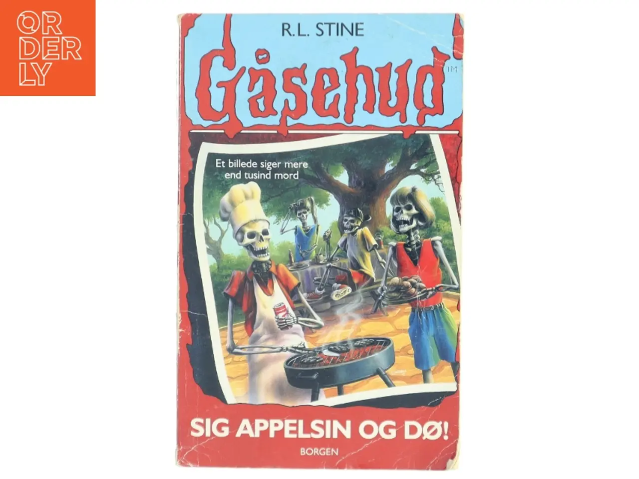 Billede 1 - Sig appelsin og dø! af R. L. Stine (Bog)