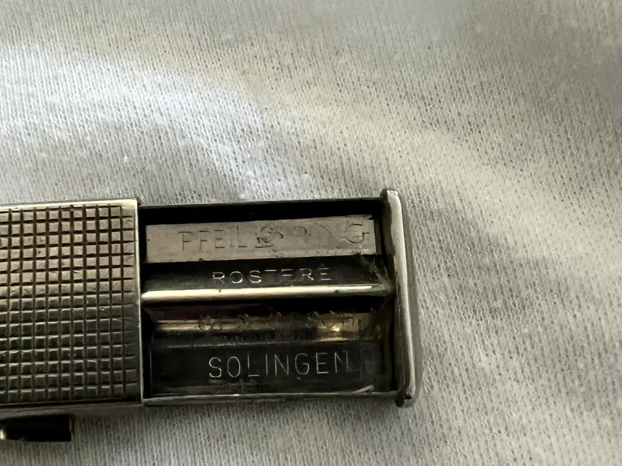Billede 3 -  Sølv Cigarklipper stemp 925s, mestermærke MJ     