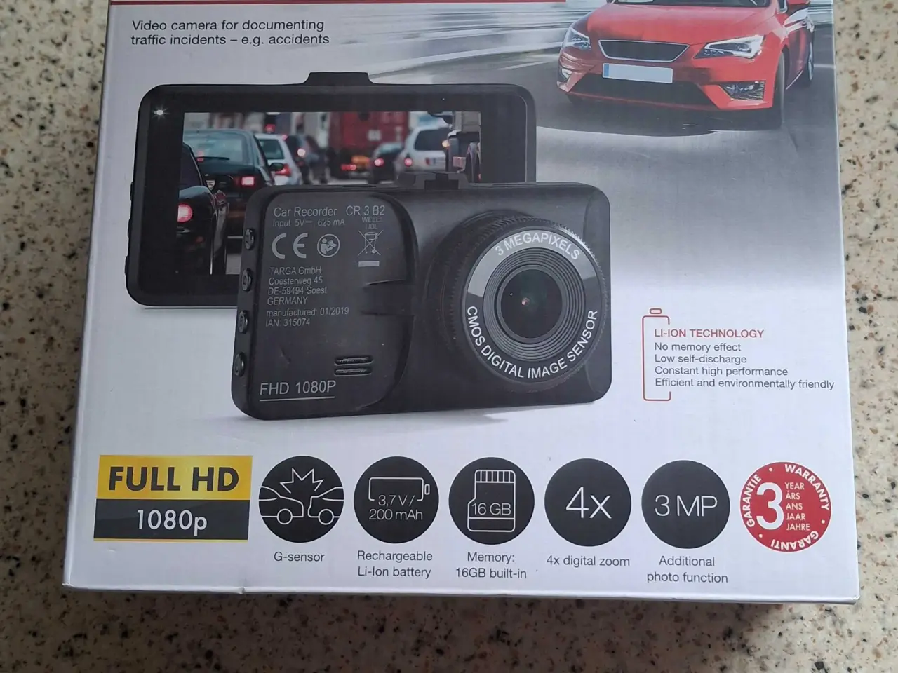 Billede 1 - Dashboard camera