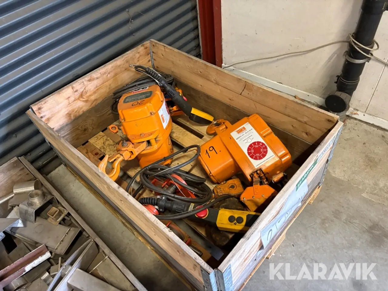 Billede 4 - Krantaljer Kito K10-6,5F 2 stk, 2 tons