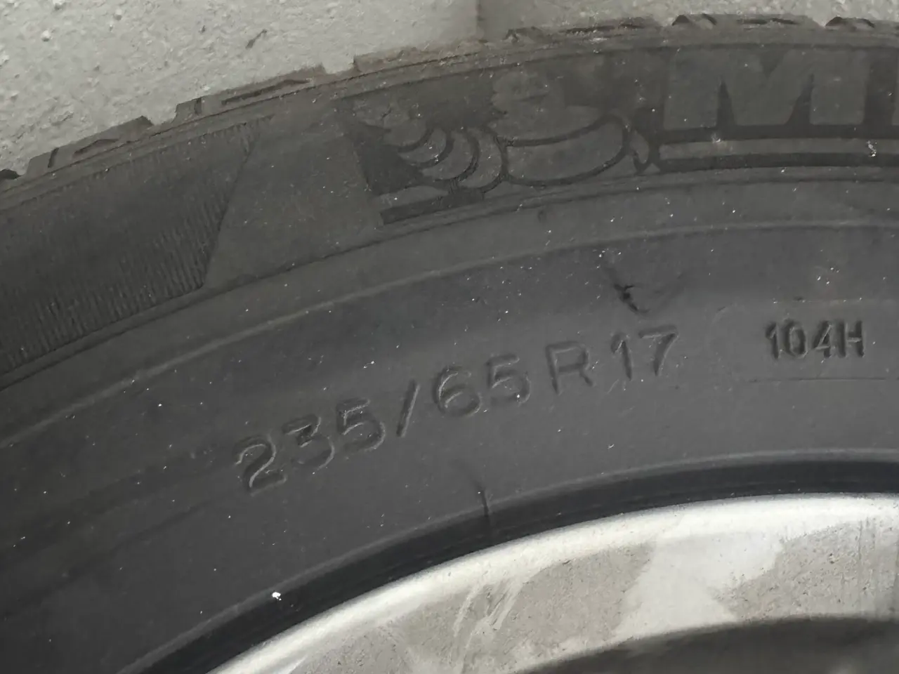 Billede 3 - Audi q5 vinterhjul med Michelin dæk