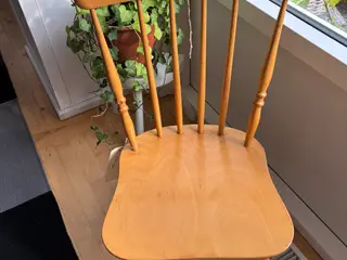 FDB stol i lys bøg