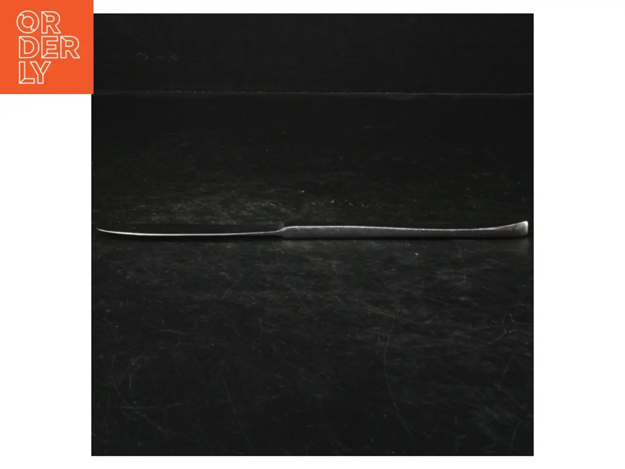 Billede 2 - Sølvfarvet smørkniv (str. 21 cm)