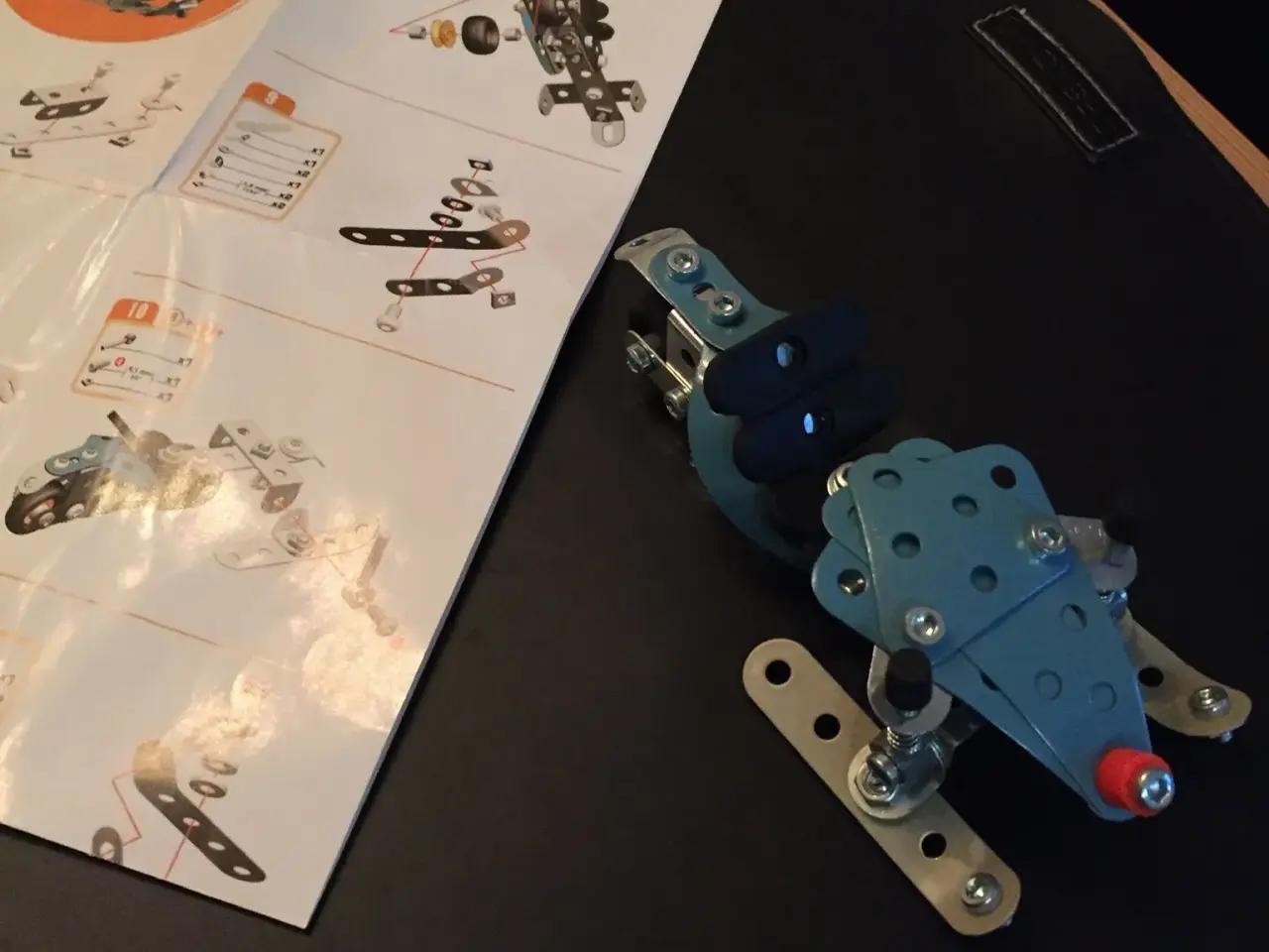 Billede 1 - Meccano skiscooter - samlesæt