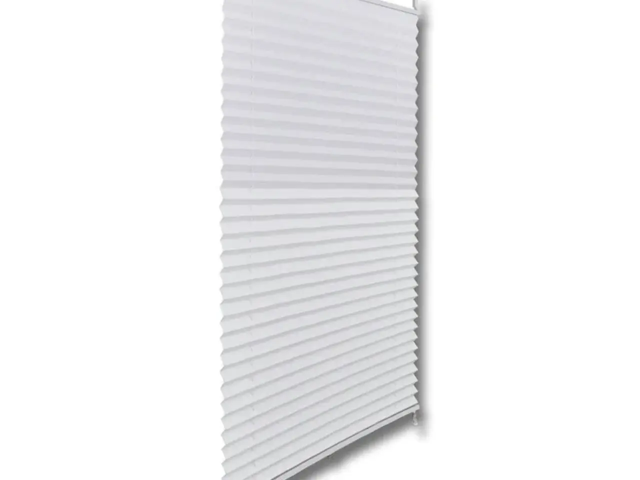 Billede 3 - Plisségardin 90 x 100 cm - hvid
