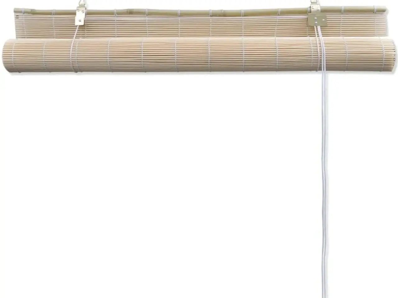Billede 5 - Rullegardin i bambus 150 x 160 cm - naturfarvet