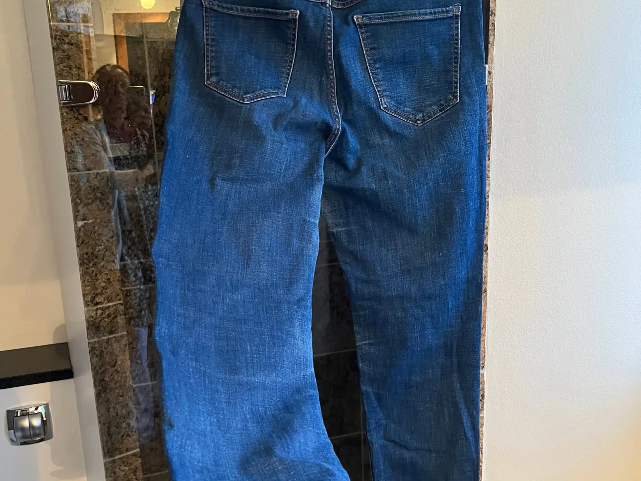 Billede 1 - Smarte blå jeans fra violeta by mango str 44