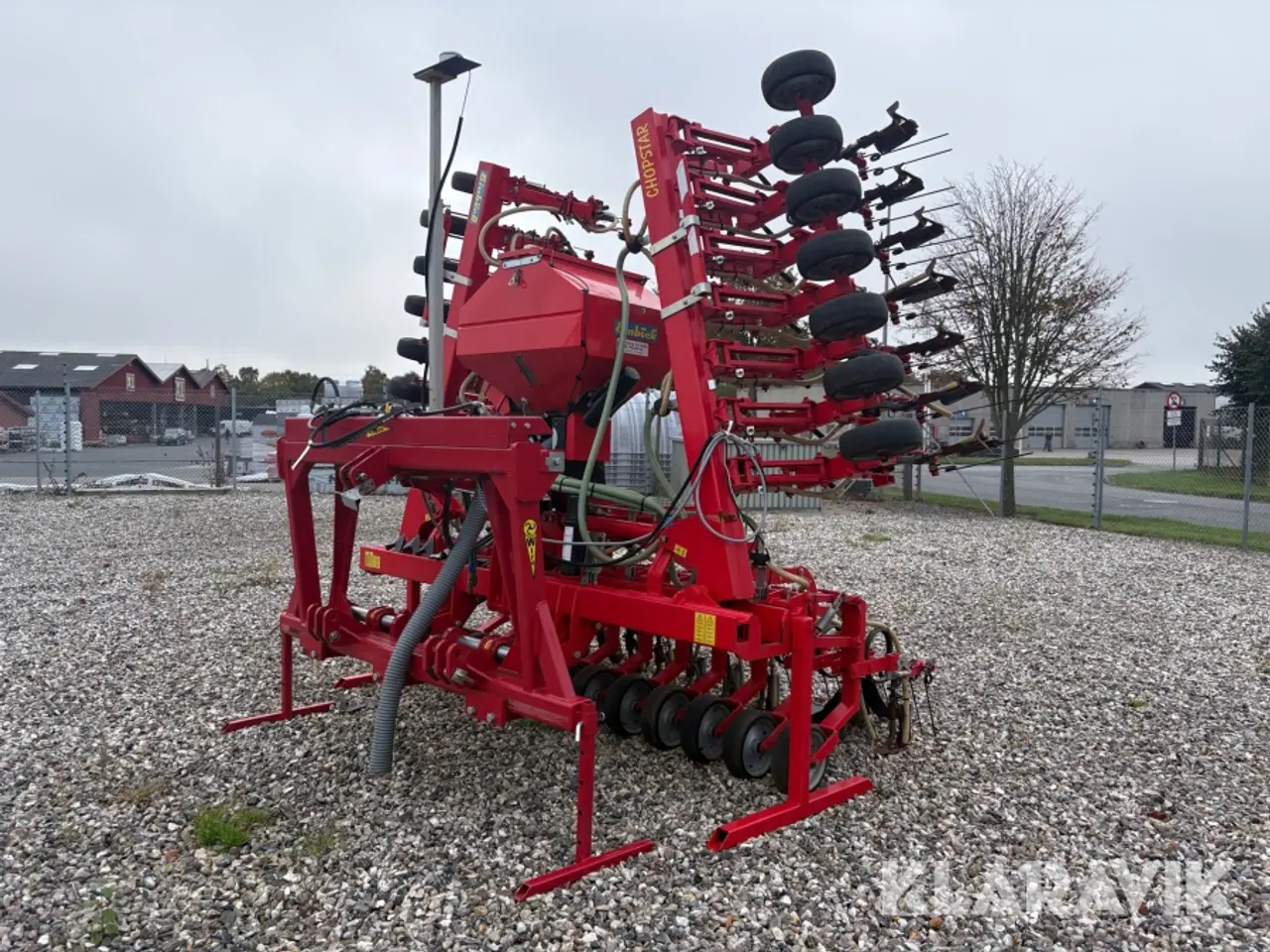 Billede 5 - Såmaskine Einböck Chopstar EGS 24 rows med Wifo hydraulisk rammestyring
