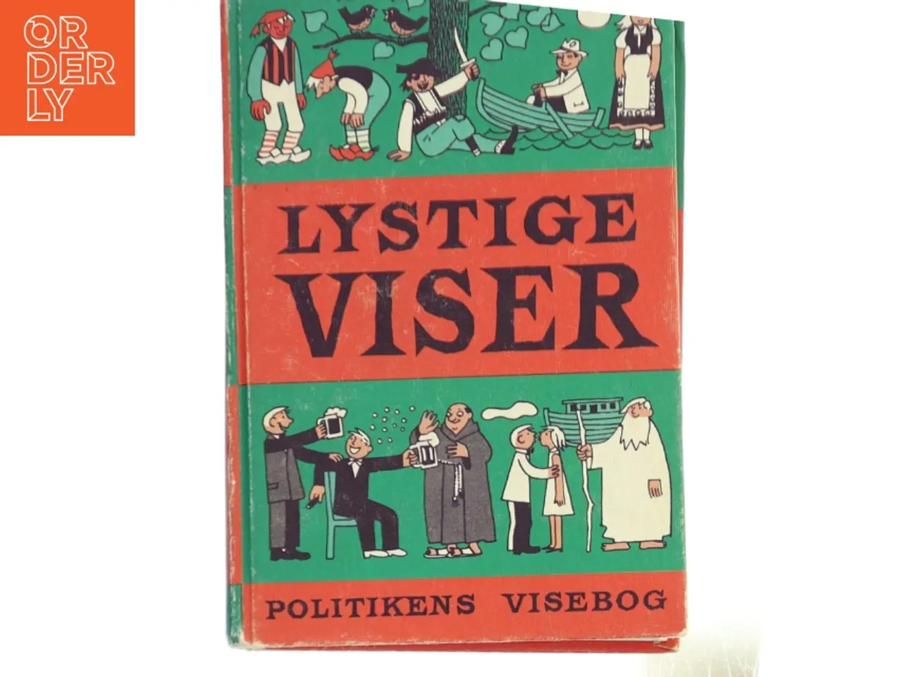 Billede 1 - Lystige Viser af Ikke specificeret (Bog)