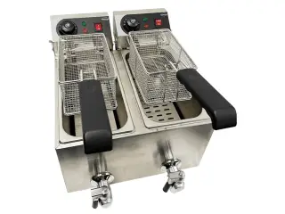 Combisteel elektrisk frituregryde – 2 x 4 liter