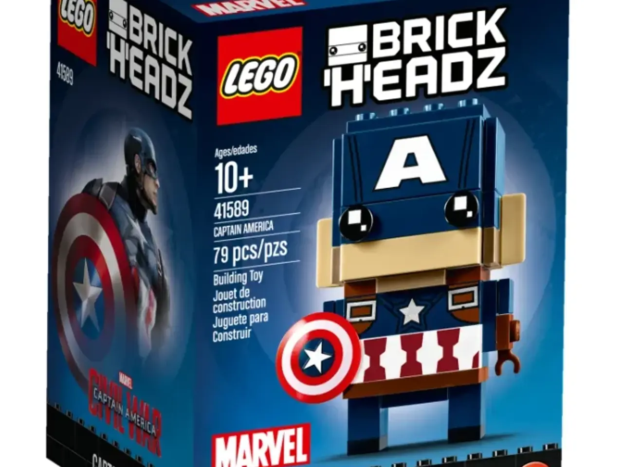 Billede 1 - Lego Brickheadz, 41589 Capt. America, ny og uåbnet
