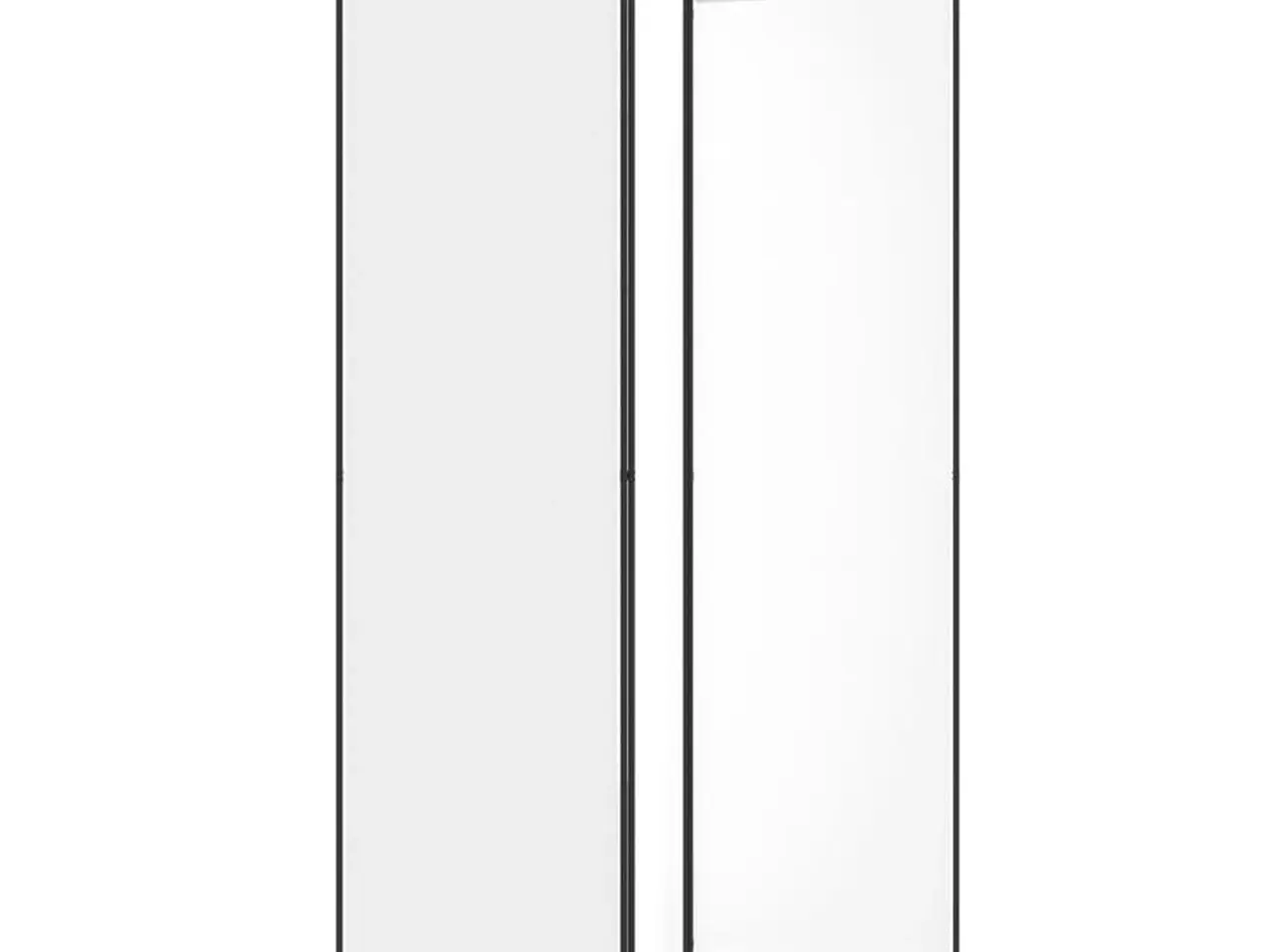 Billede 5 - Rumdeler med 3 paneler 150 x 200 cm - hvid