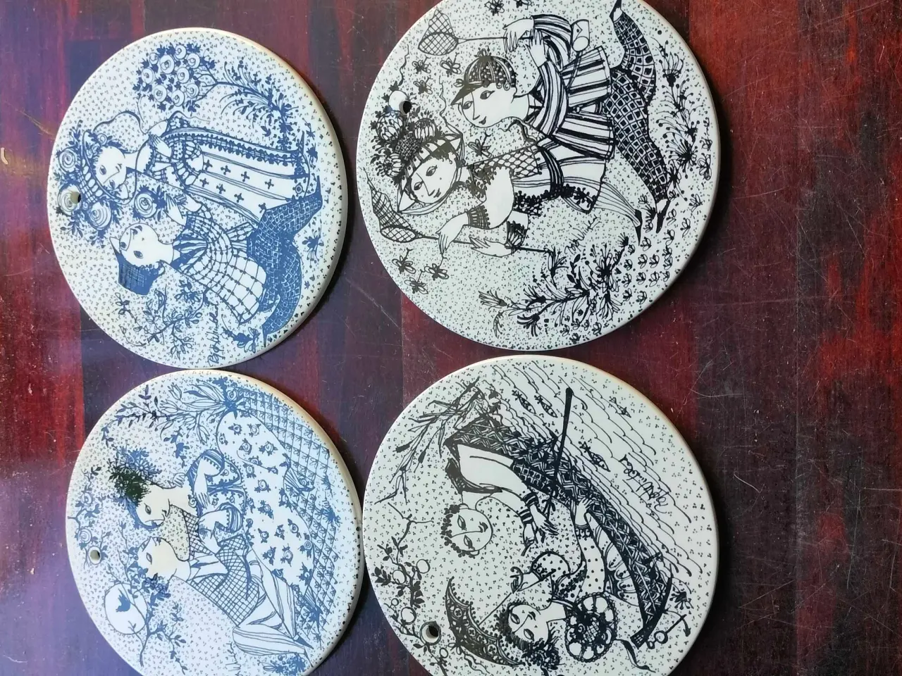 Billede 2 - Bjørn Wiinblad platter 