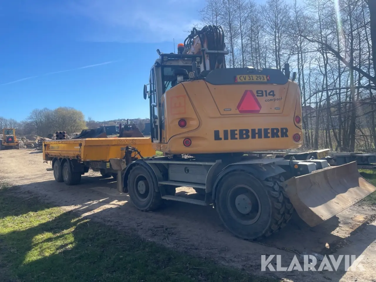 Billede 3 - Hjulgravemaskine Liebherr A914 Compact med tiltrotator, 3D trimble GPS og Vogn