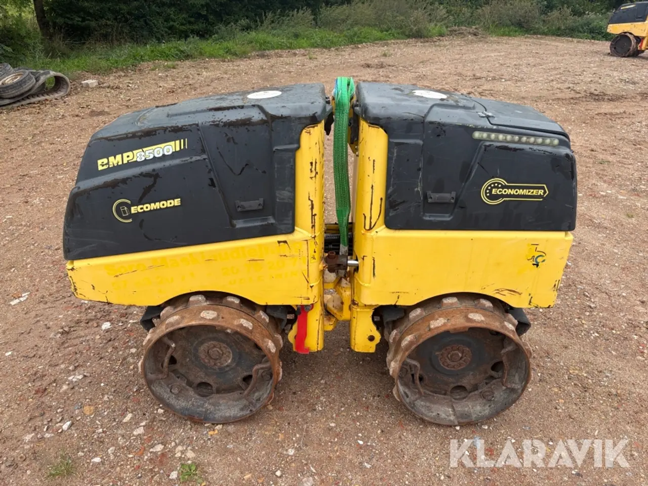 Billede 2 - Råjordskompakter Bomag BMP 8500 Fjernbetjent