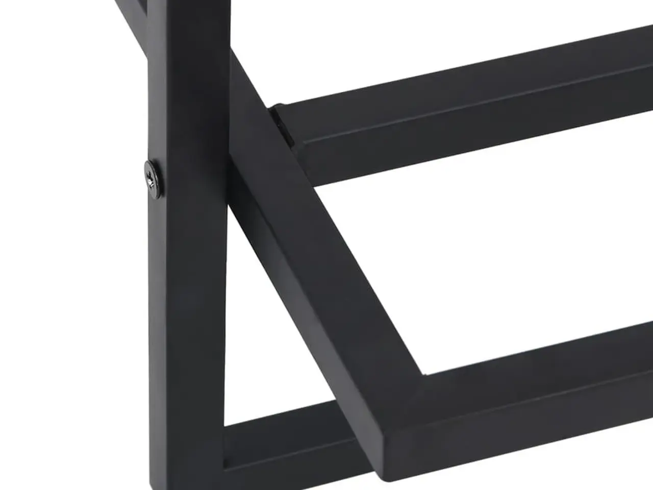 Billede 6 - Håndklædeholder 95x25x22 cm jern sort