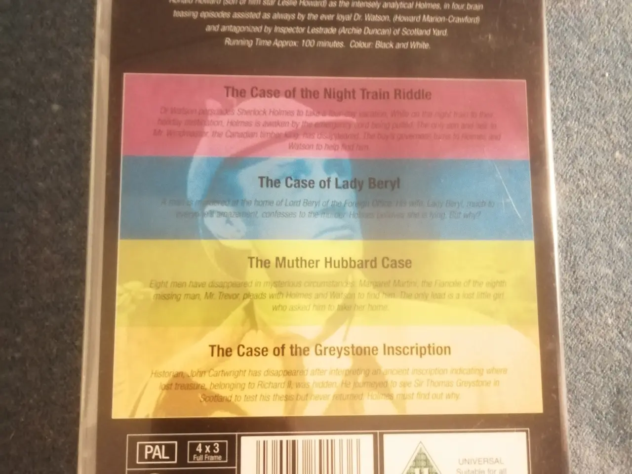 Billede 6 - 4 Classic Episodes of Sherlock Holmes vol 1+2
