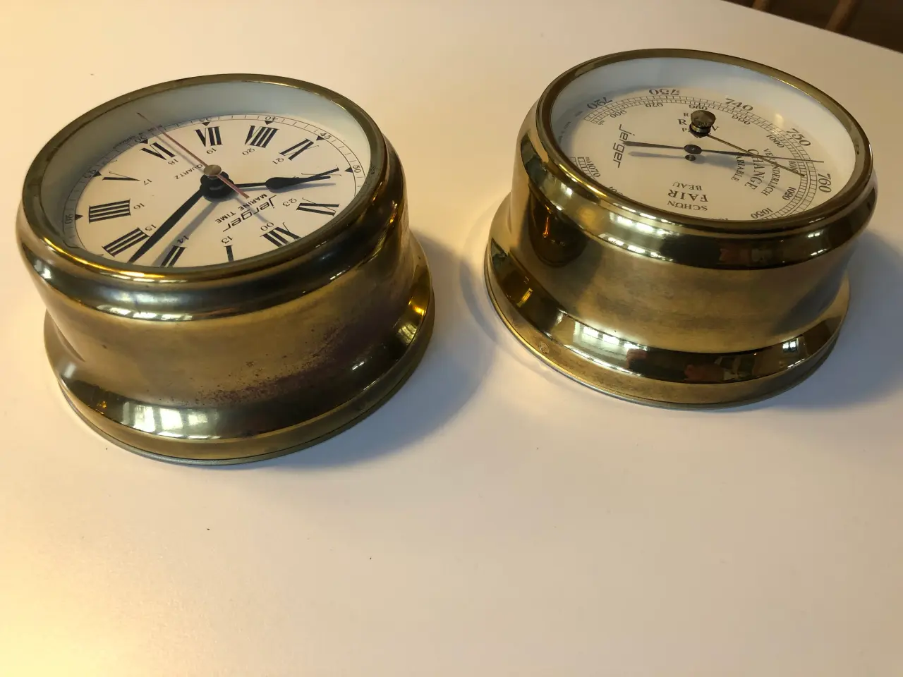 Billede 11 - Skisbur og barometer sæt fra Jerger Marine