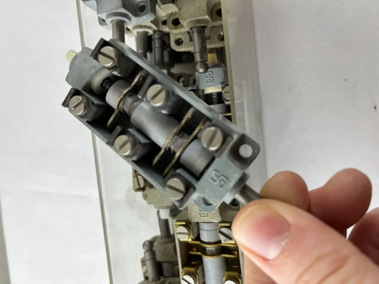 Billede 9 - Pneumatic ventil Manifold parti – Spring‑Plunger