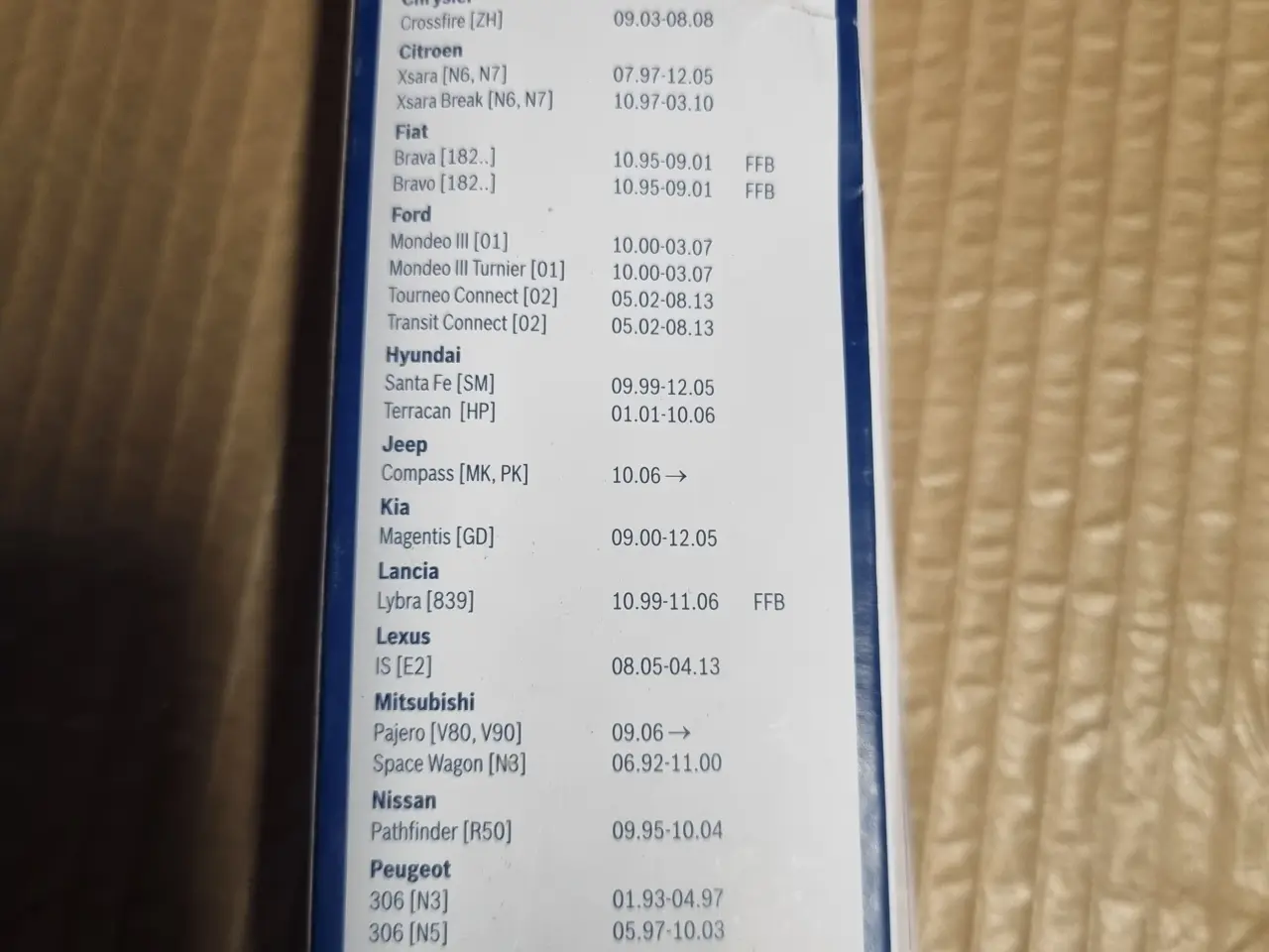 Billede 3 - Bosch 551 S Twinspoiler viskersæt