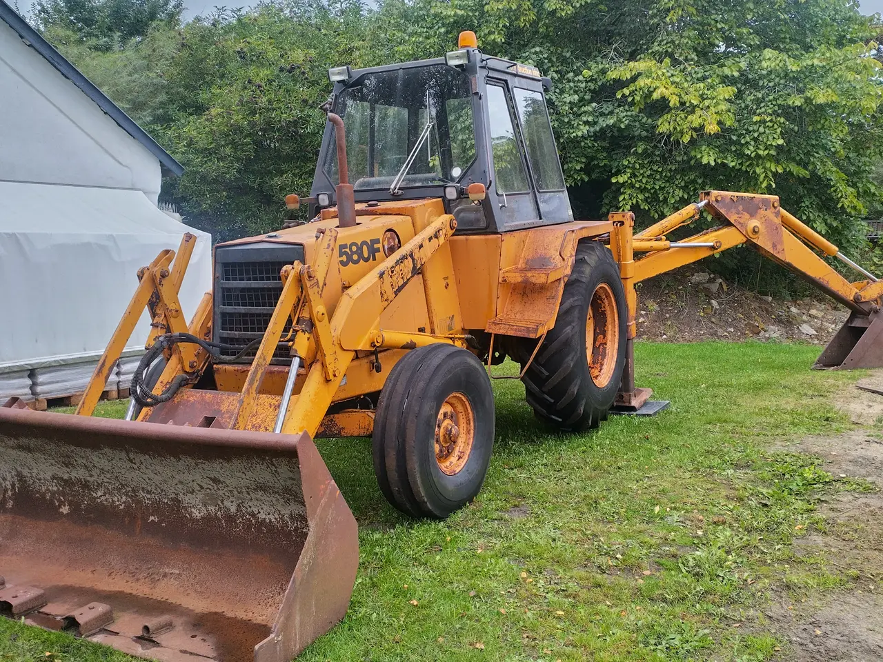 Billede 5 - Case 580f rendegraver