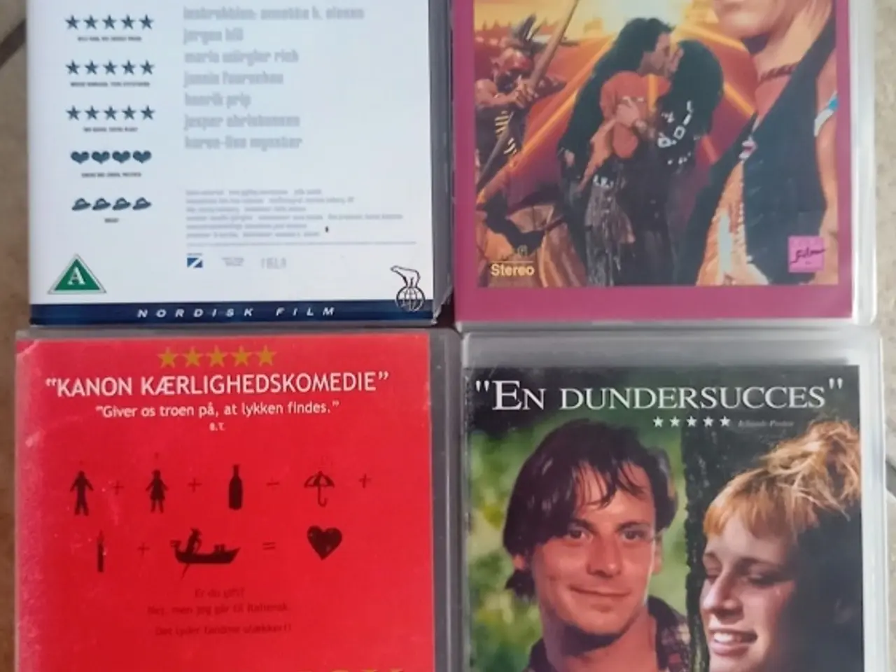 Billede 2 - Danske film. VHS