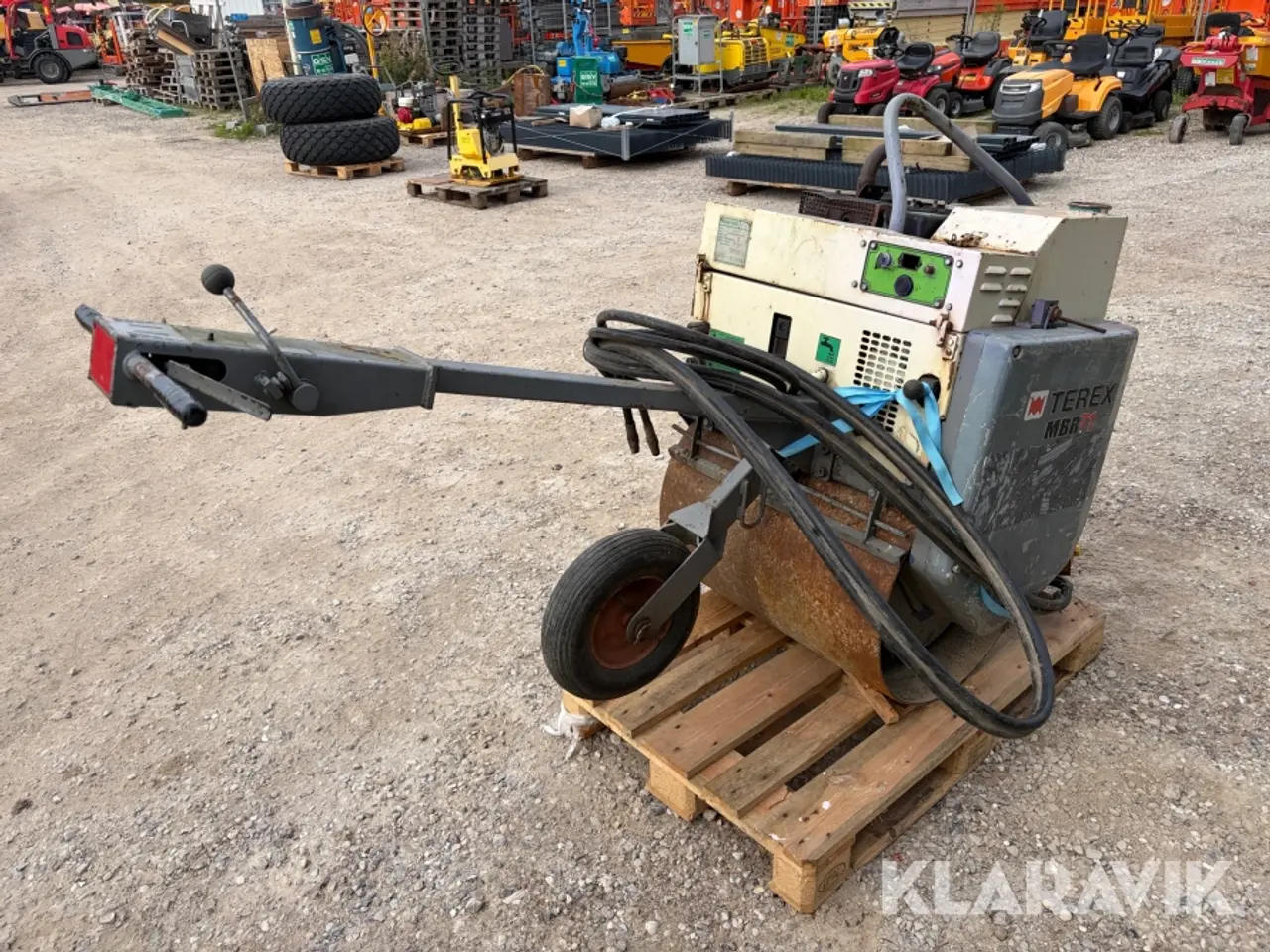 Billede 3 - Pladevibrator/Hydraulik station Benford MBR71HE
