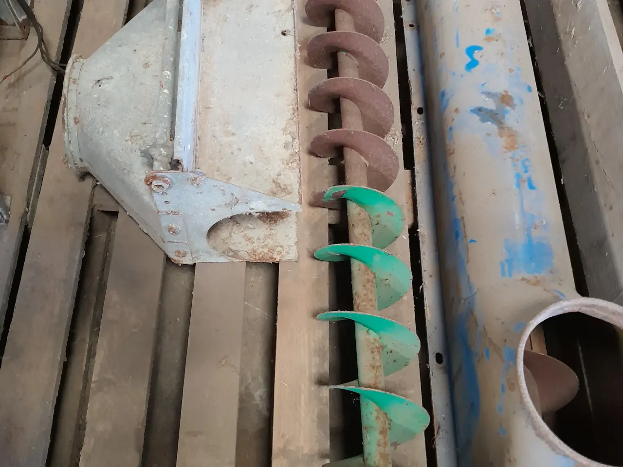 Billede 1 - Sneglerende 1 sektion 1m 152mm ekstra snegl og udl