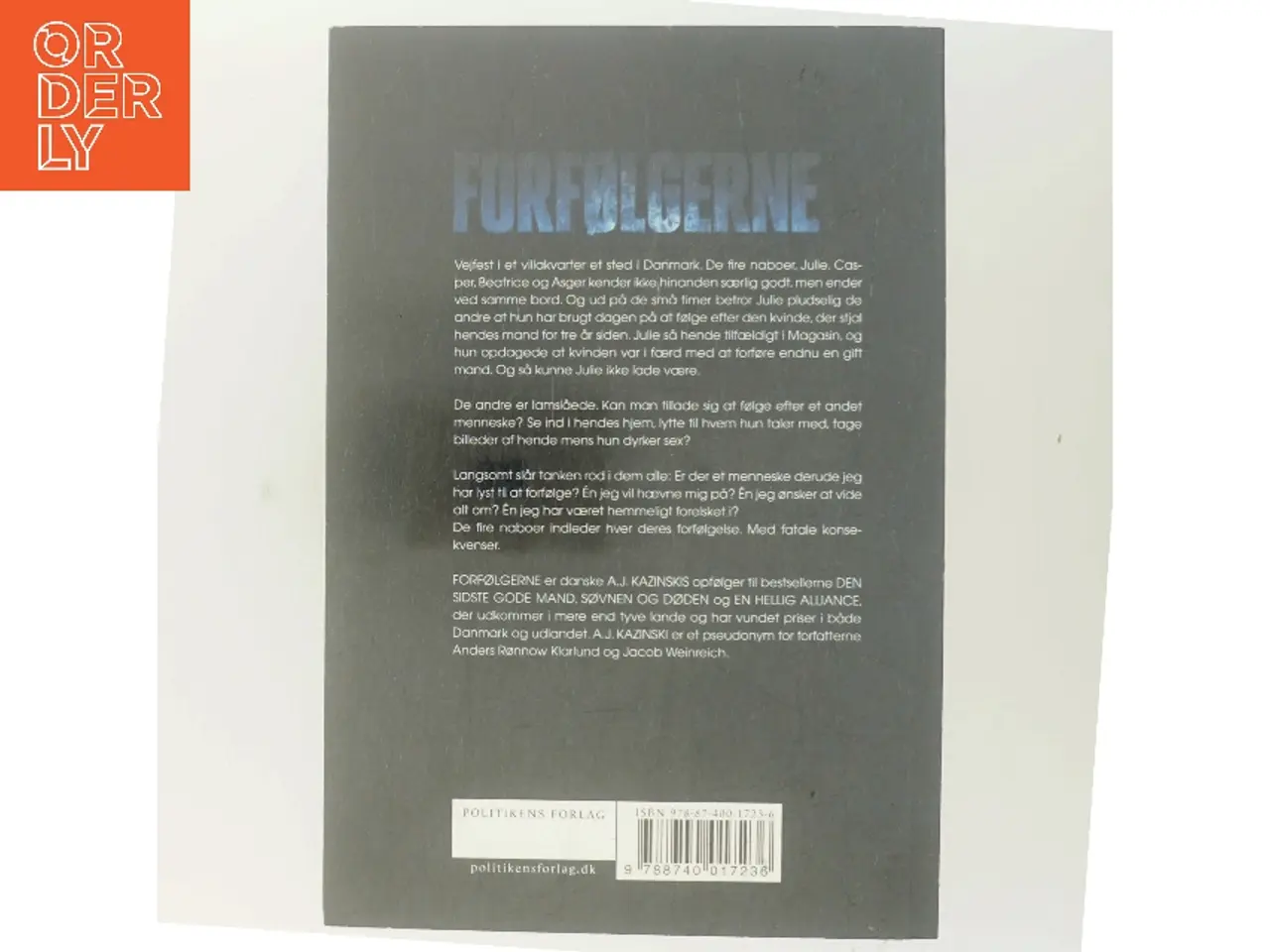 Billede 3 - Forfølgerne af A. J. Kazinski (Bog)