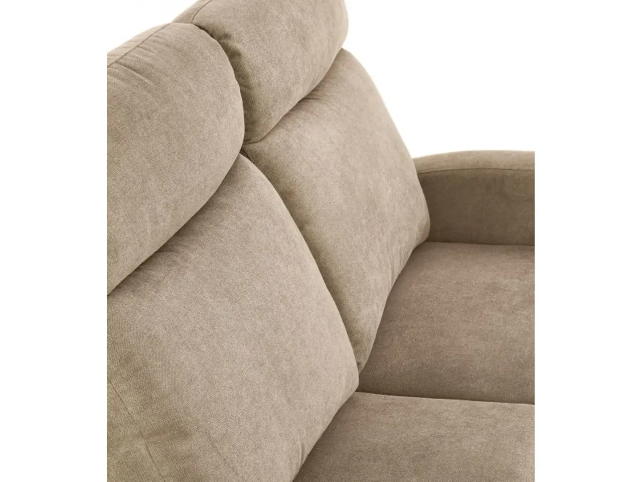 Billede 5 - OSLO 2S sofa med recliner funktion - Beige