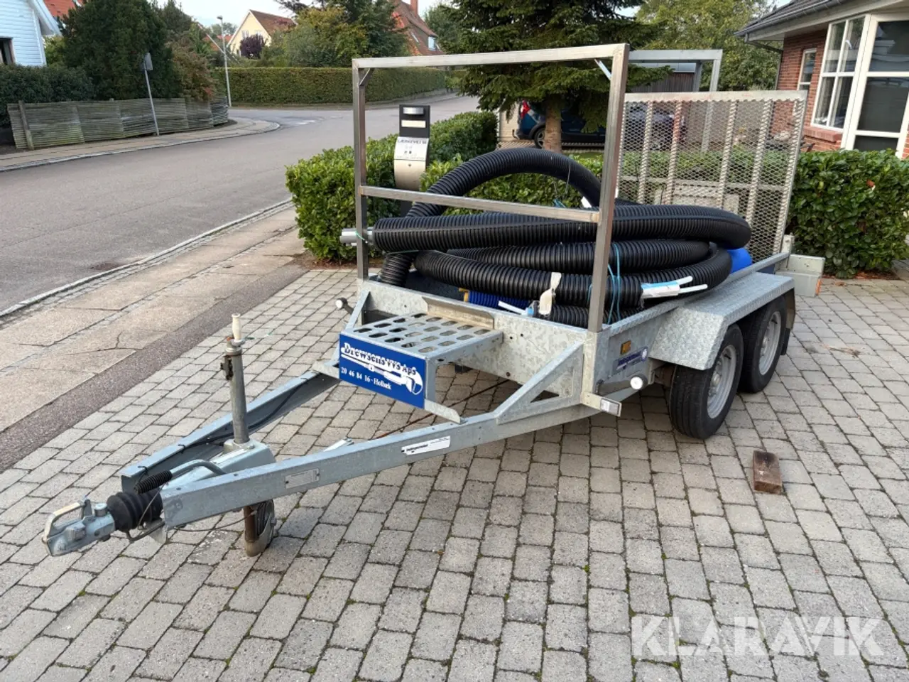 Billede 1 - Maskintrailer Indespension V67Z - med indhold