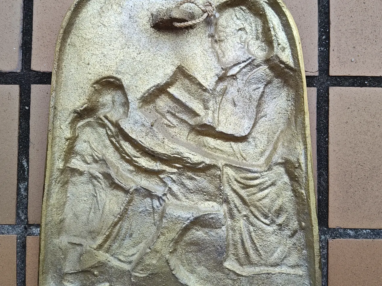 Billede 2 - Gammelt og Tungt H.C. Andersen relief HC Andersen