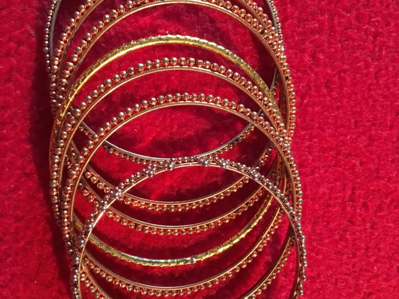 Billede 3 - Bronze/guldfarvet armbånd