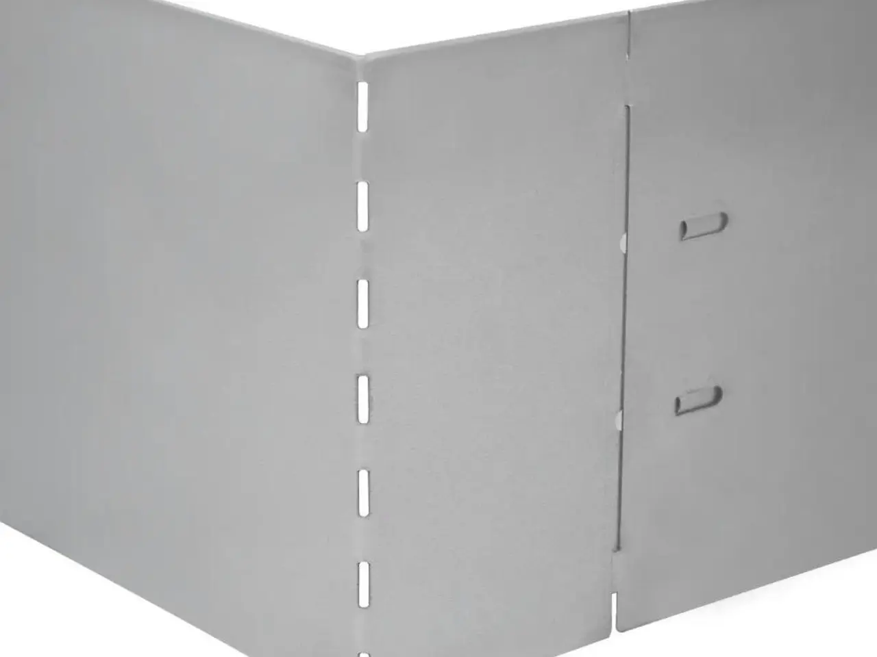Billede 5 - Fleksibel bedkant 10 stk. 100 x 14 cm galvaniseret stål