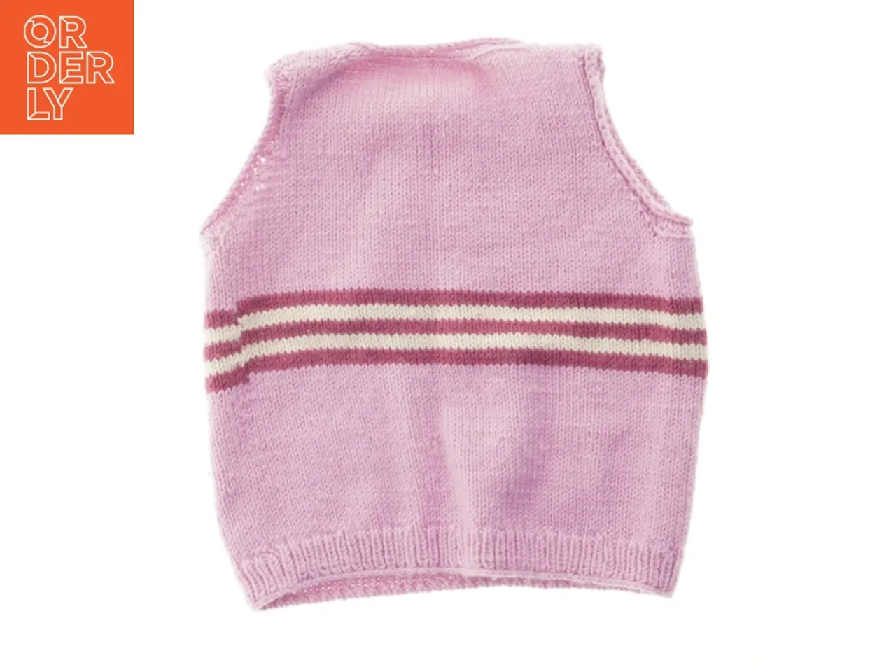 Billede 2 - Strikket vest (str. Bryst, 32 cm. længde, 35 cm)