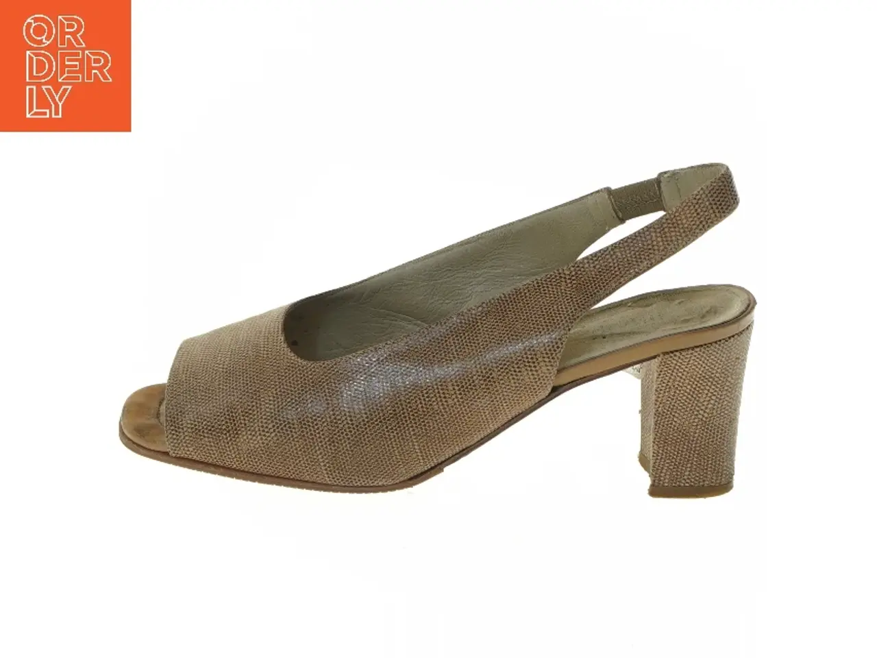 Billede 1 - Brune Minelli damesandaler med hæl fra Minelli (str. 40 )