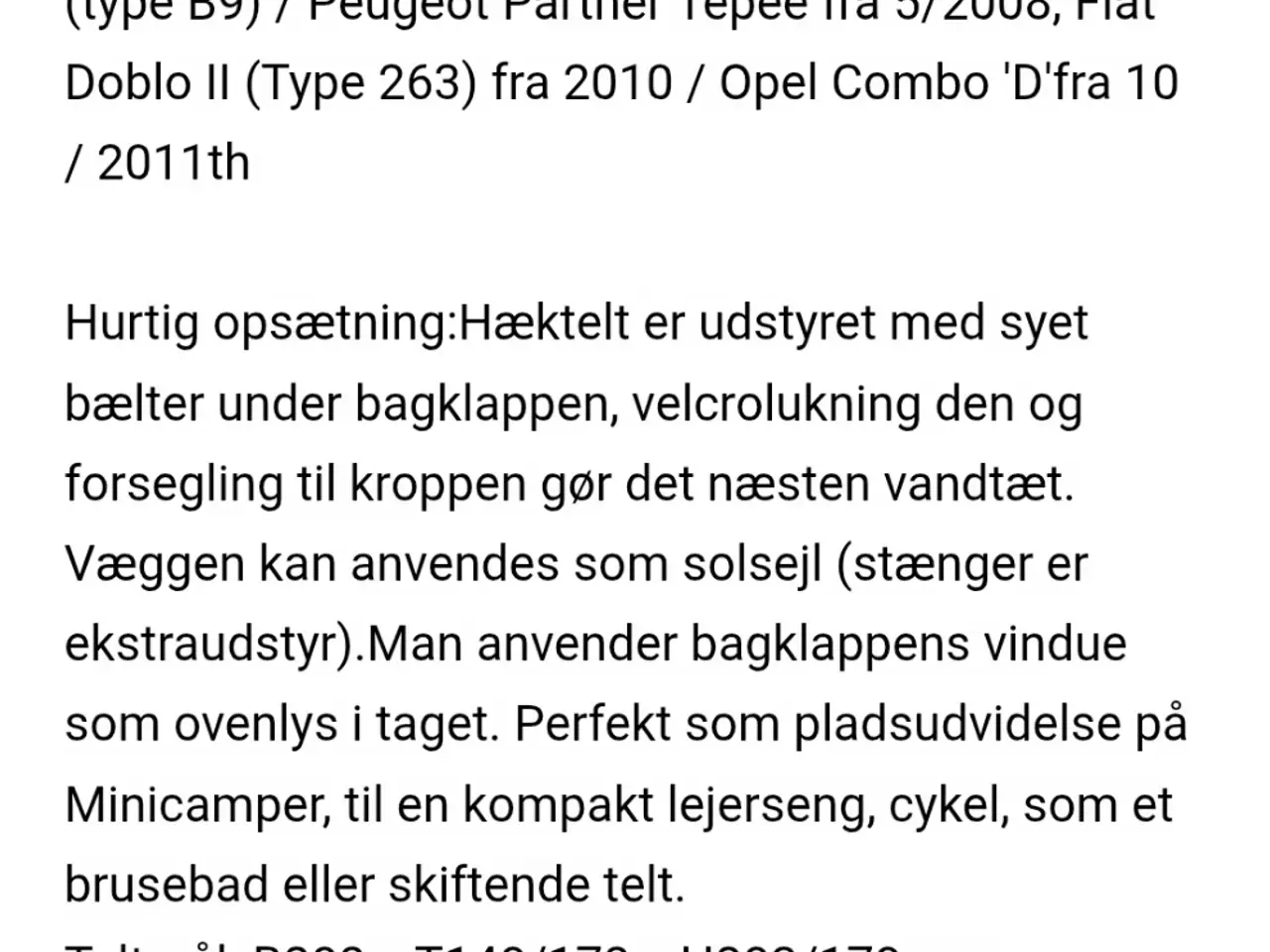 Billede 7 - REIMO Hæktelt