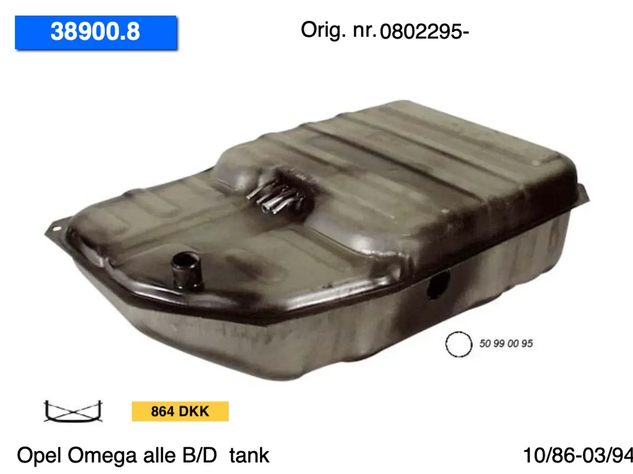Billede 2 - Opel Commodore-Omega-Senator tanke