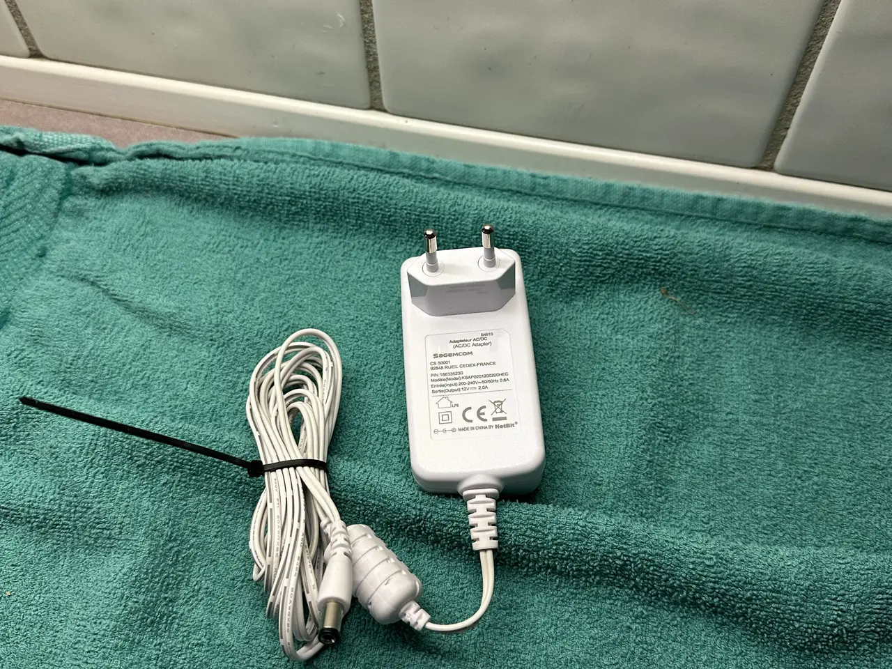 Billede 2 - Original Sagemcom adapter