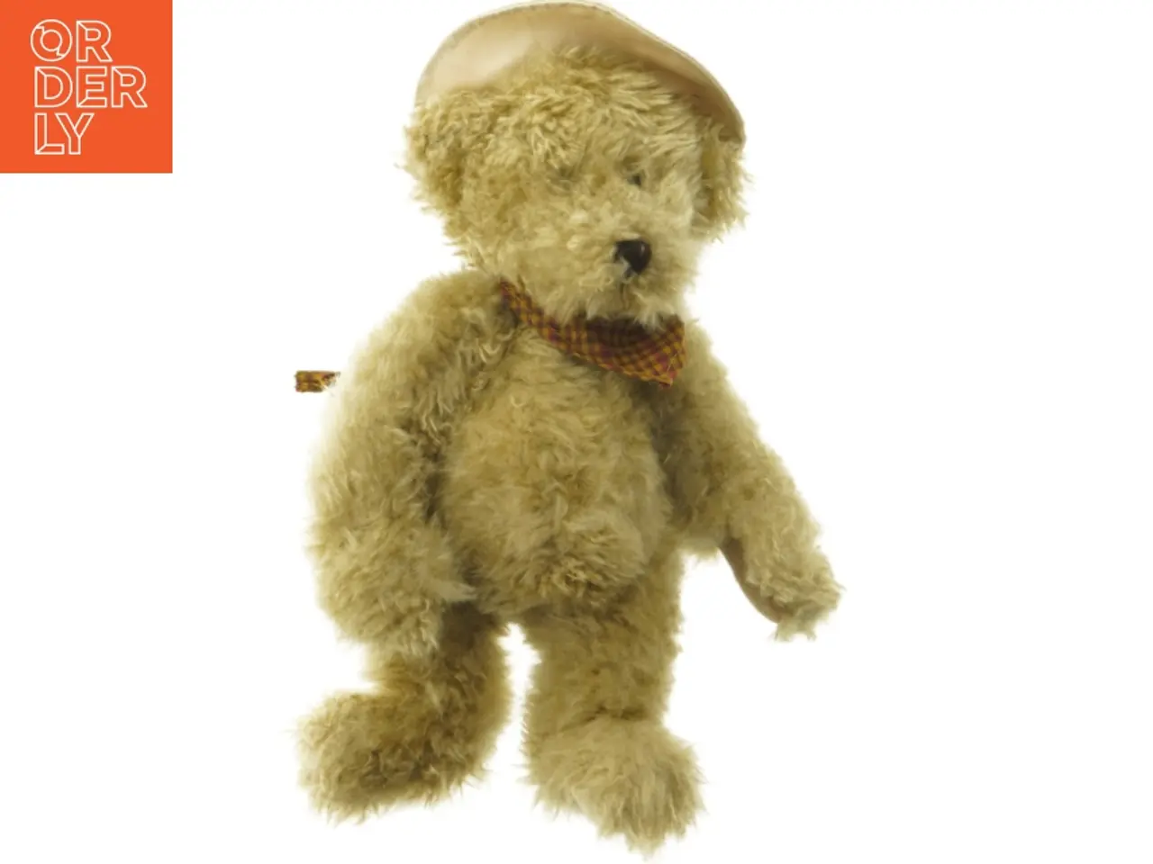 Billede 1 - Vintage tøjbamse med bevægelige led (str. 35 cm)