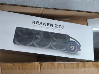 NZXT Kraken Z73 SORT (NY UÅBNET!)