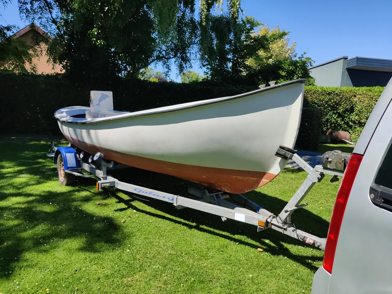 Billede 4 - Hobro Dam jolle med trailer