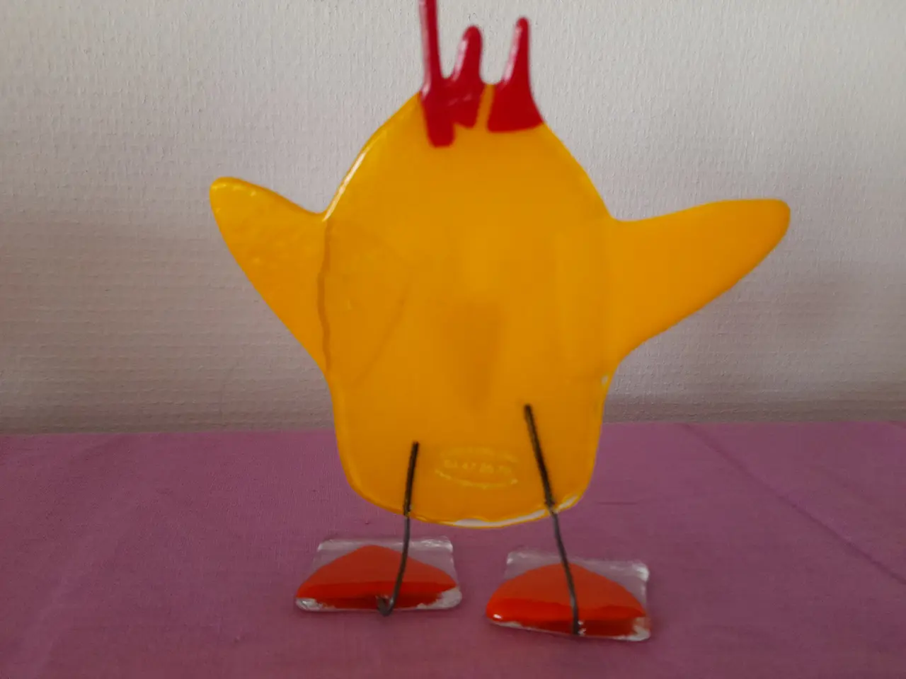 Billede 3 - Glas skulptur, glasfigur.
