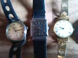Diverse gamle armbåndsure ( Mekanisk)