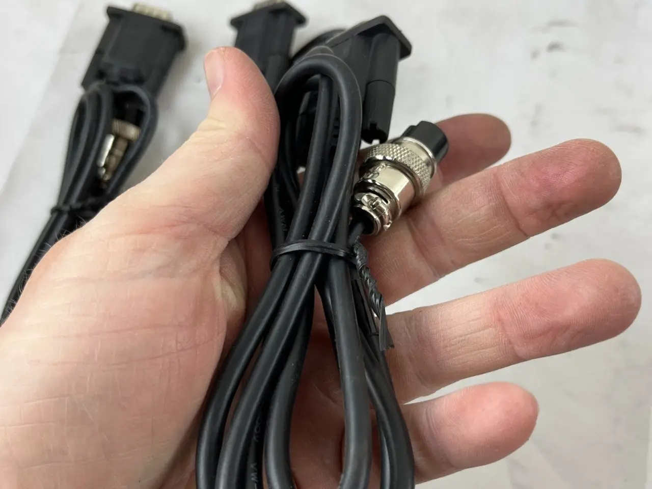 Billede 7 - Serial RS232 9‑Pin D‑Sub To 8‑Pin Circular kabel
