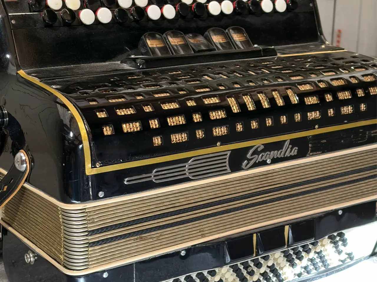 Billede 5 - Scandia knapharmonika – velholdt og velspillende