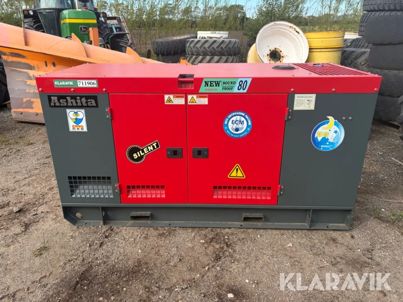Billede 2 - Generator Ashita AG3-80 80 kVA