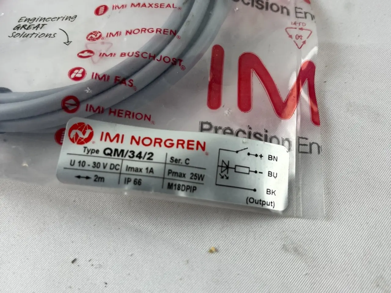 Billede 4 - IMI Norgren QM/34/2 Reed Proximity kontakt 10–30 V