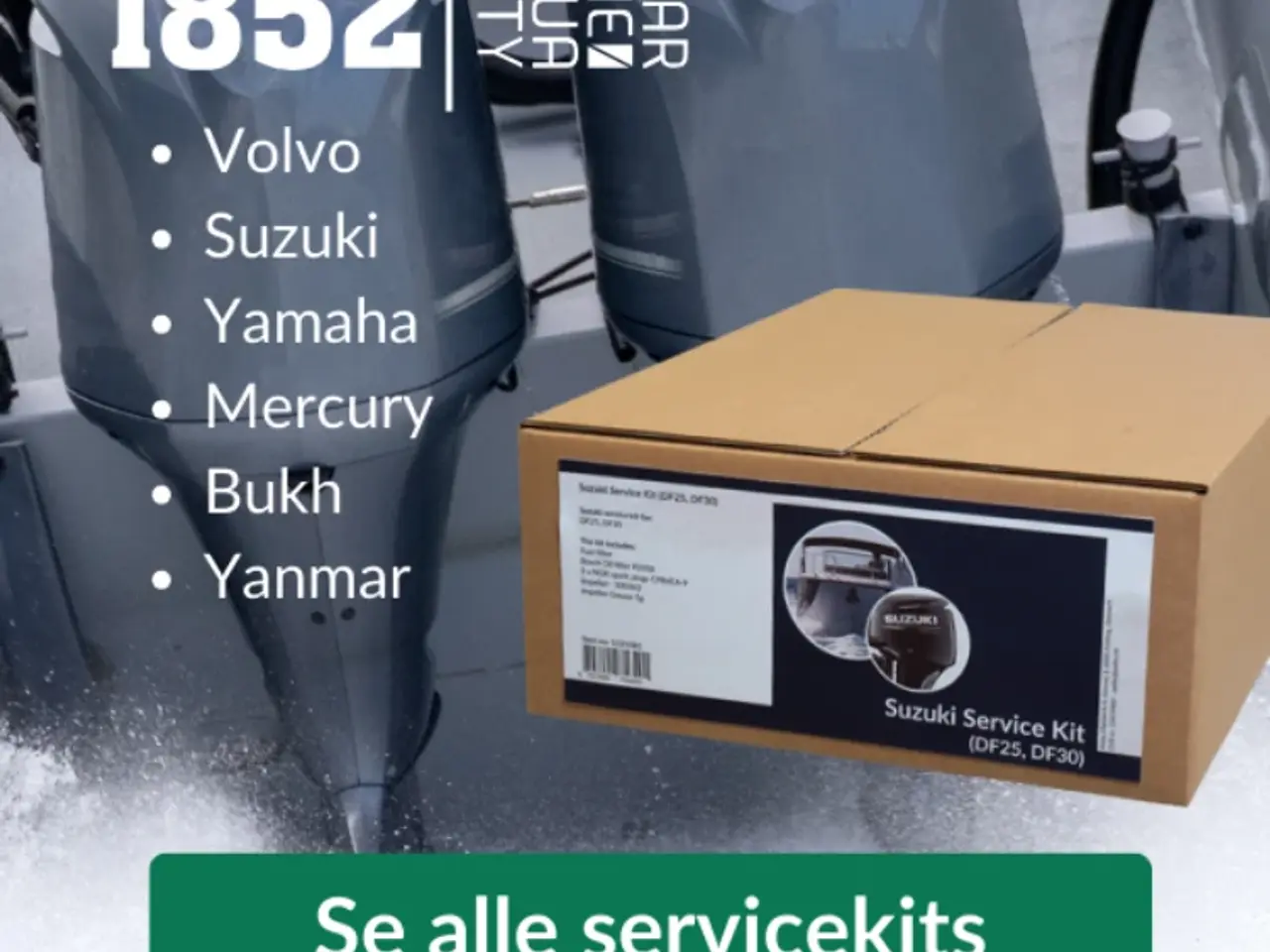 Billede 2 - Reservedele til både - stort lager